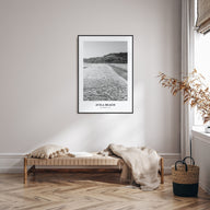 Avila Beach Portrait B&W No 1 Poster