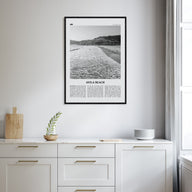 Avila Beach Travel B&W No 1 Poster