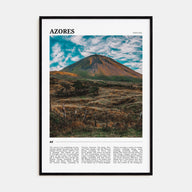 Azores Travel Color Poster