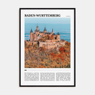 Baden-Württemberg Travel Color No 1 Poster