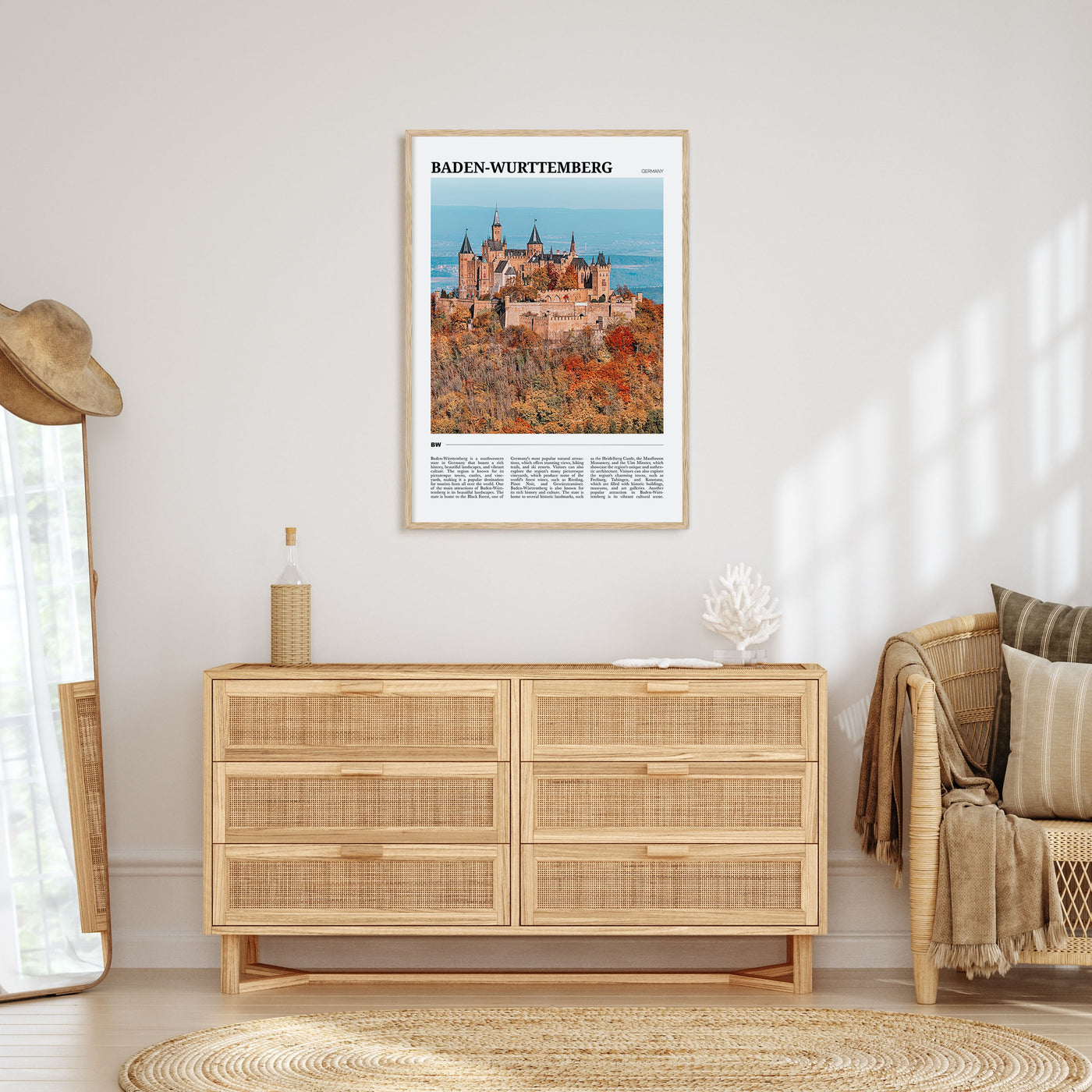 Baden-Württemberg Travel Color No 1 Poster