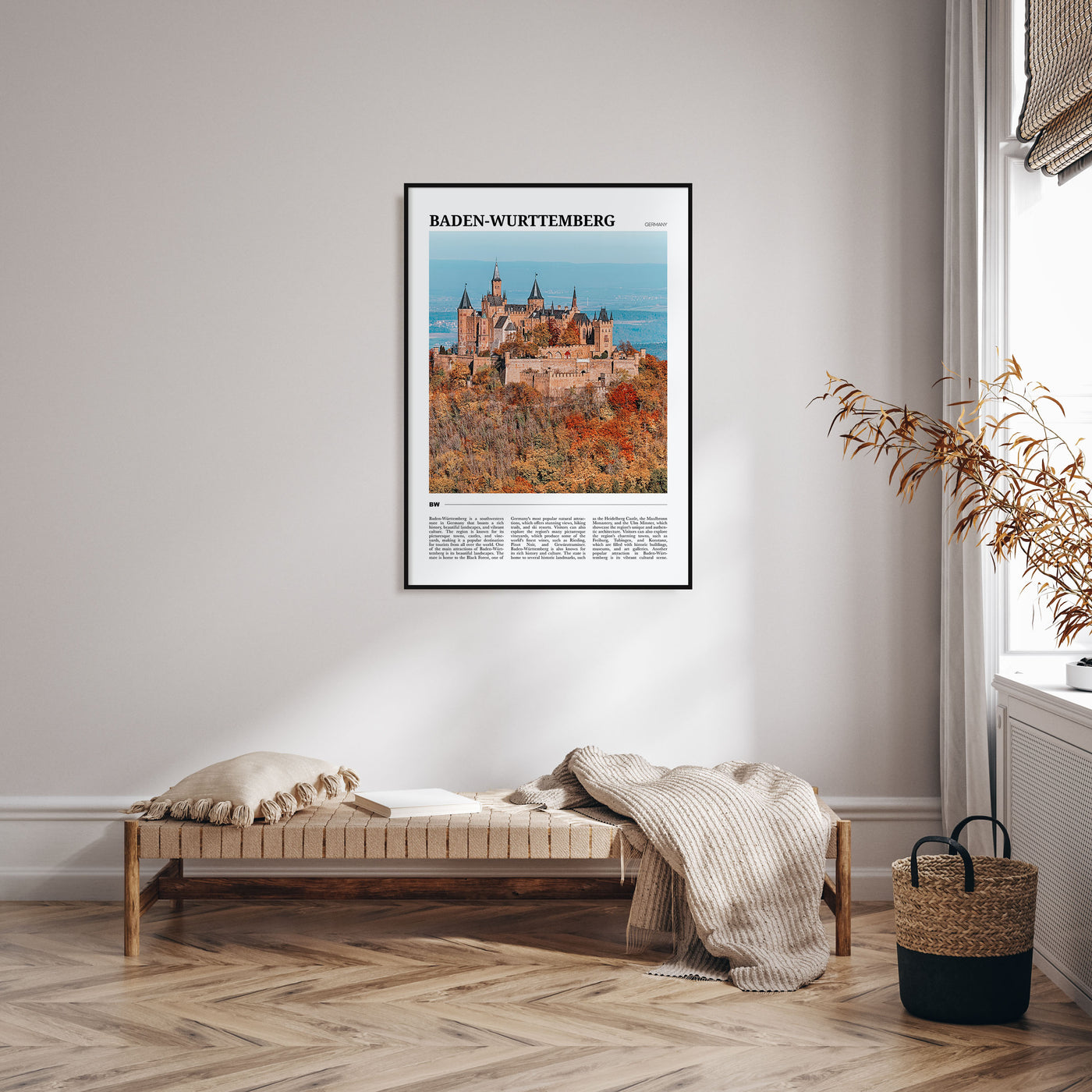 Baden-Württemberg Travel Color No 1 Poster
