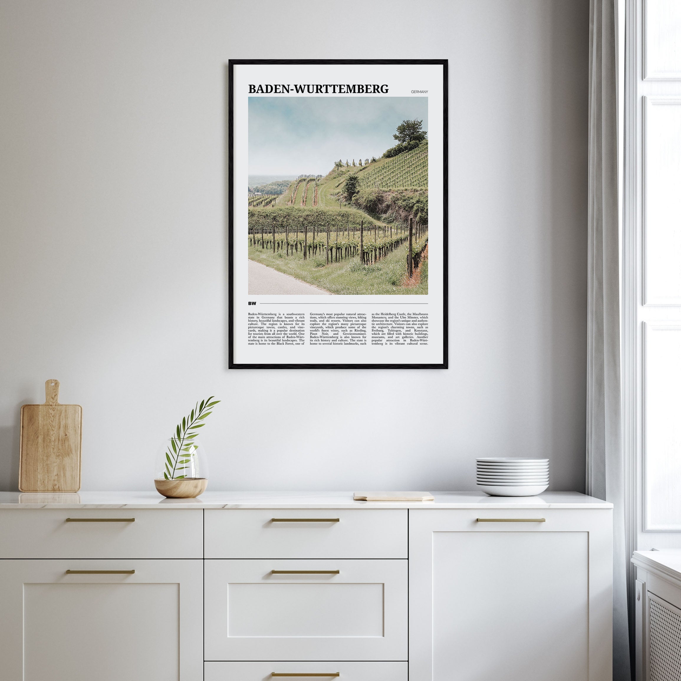 Baden-Württemberg Travel Color No 2 Poster