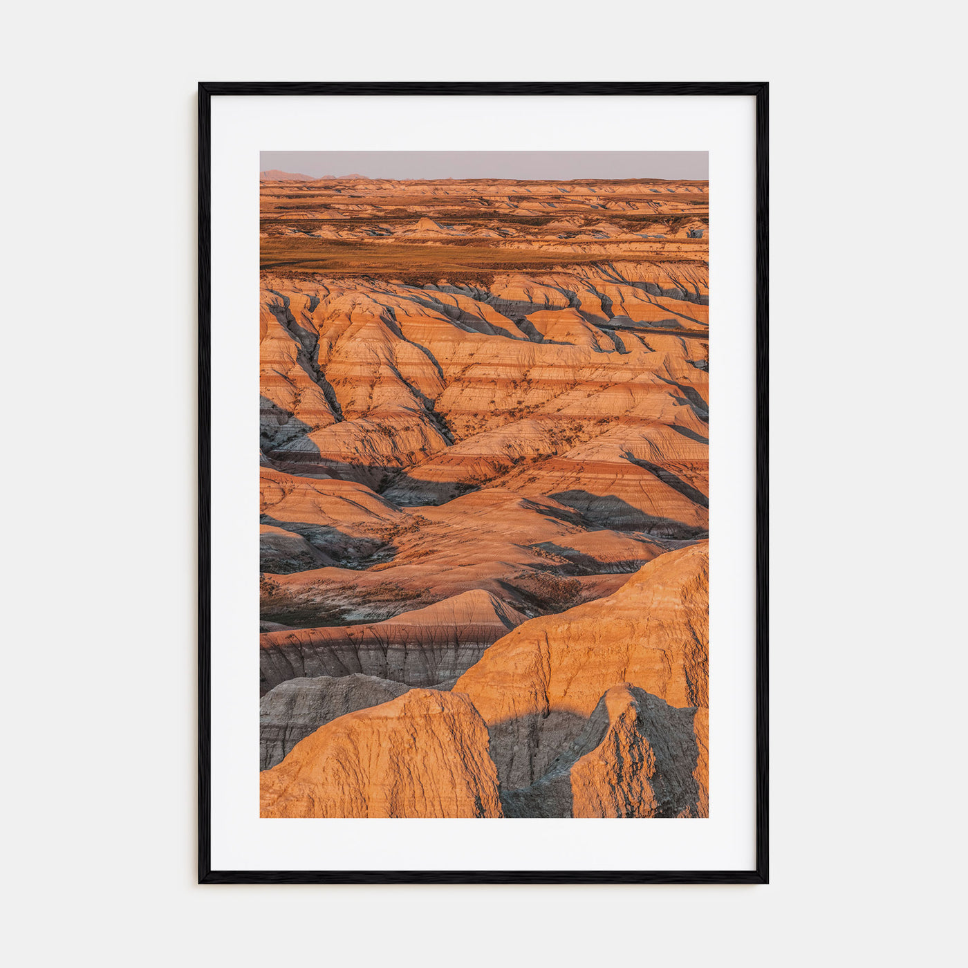 Badlands National Park Photo Color Poster