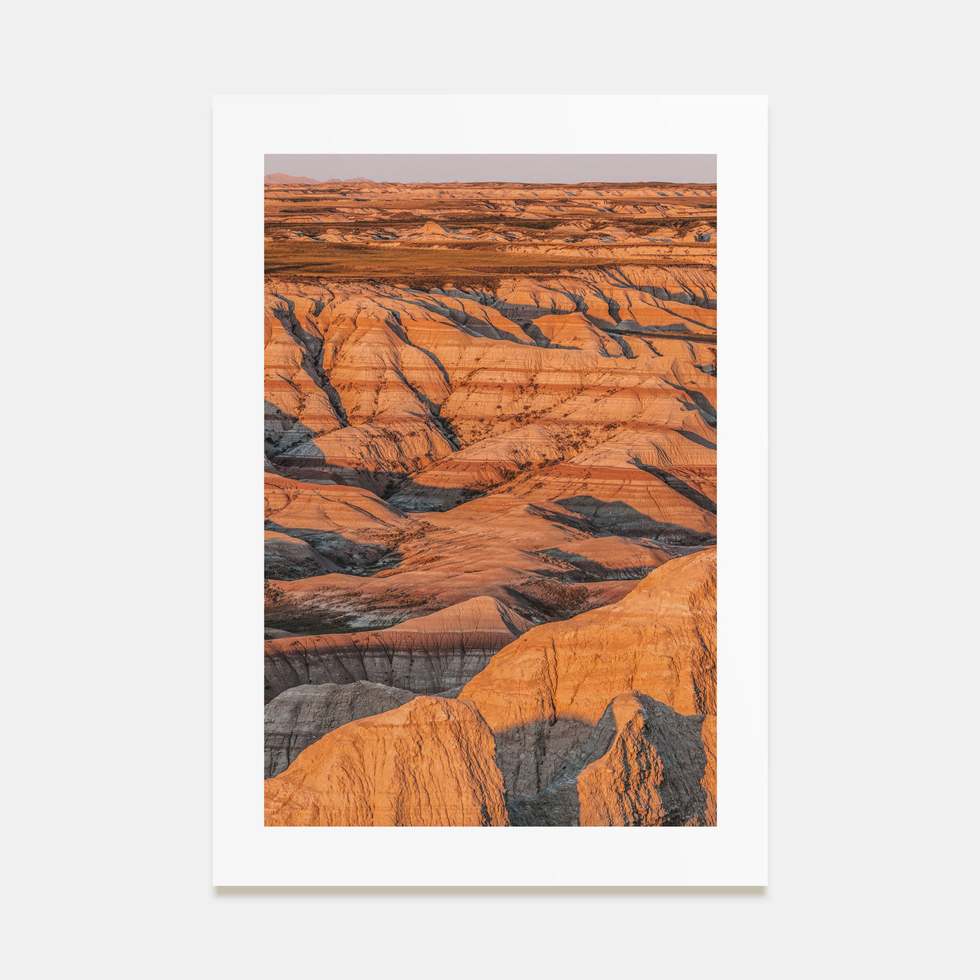 Badlands National Park Photo Color Poster