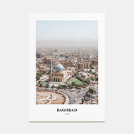 Baghdad Portrait Color Poster