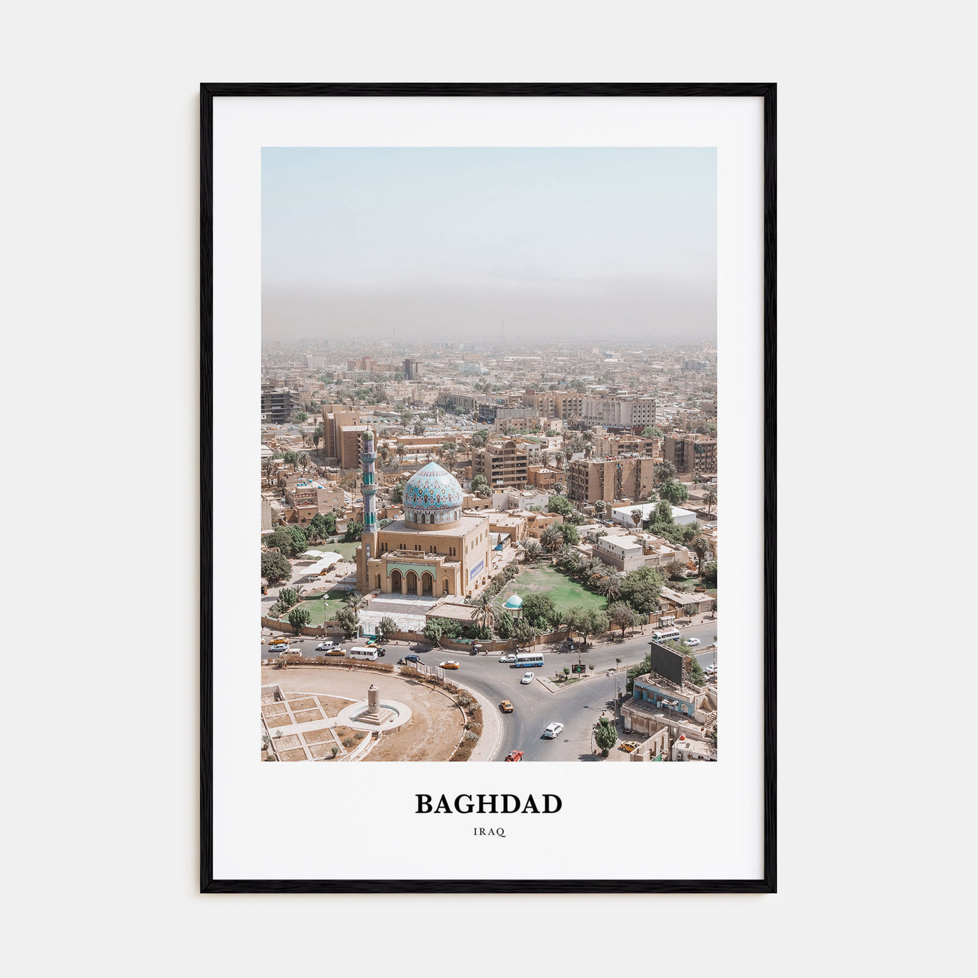 Baghdad Portrait Color Poster