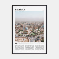 Baghdad Travel Color No 1 Poster