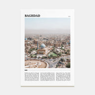 Baghdad Travel Color No 1 Poster
