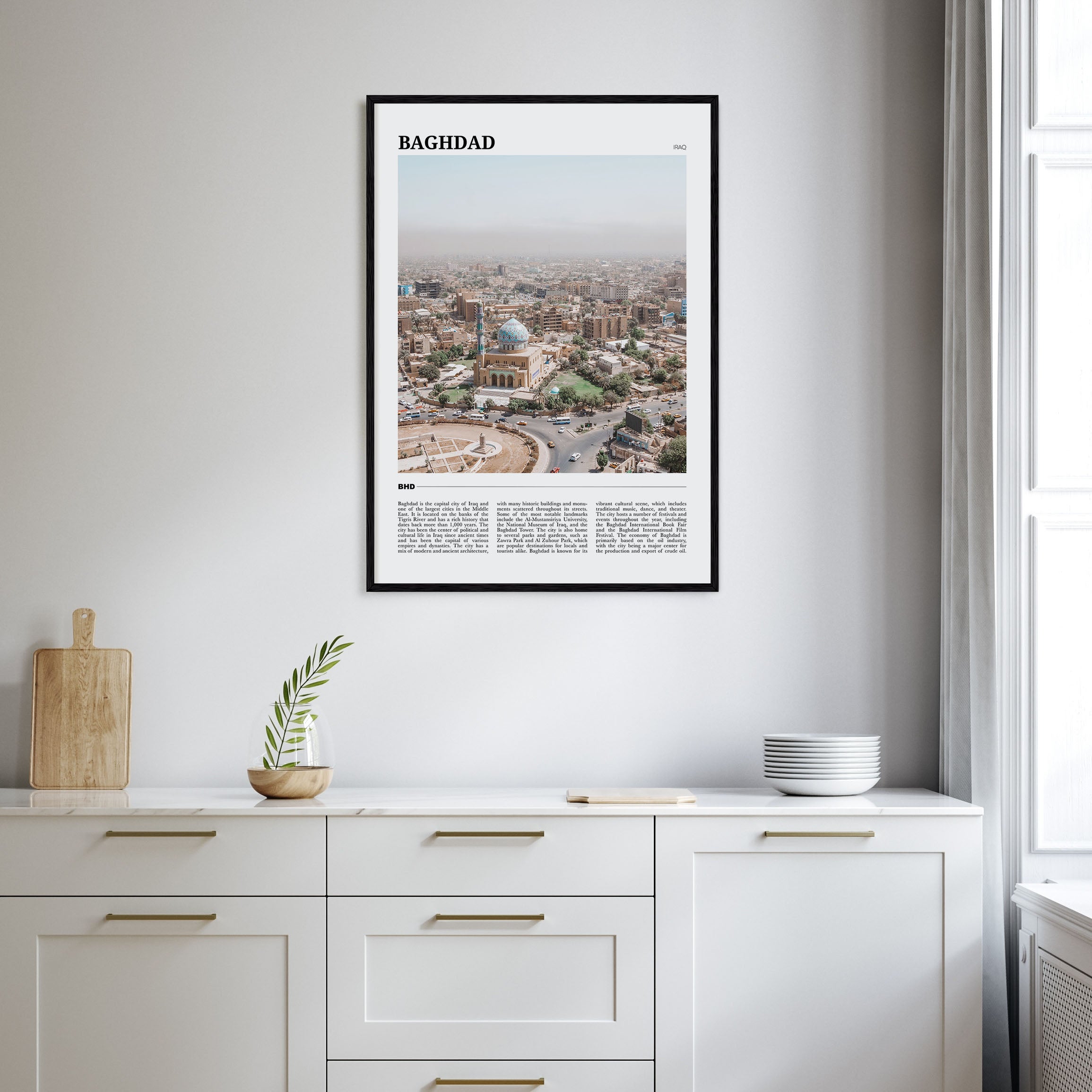 Baghdad Travel Color No 1 Poster