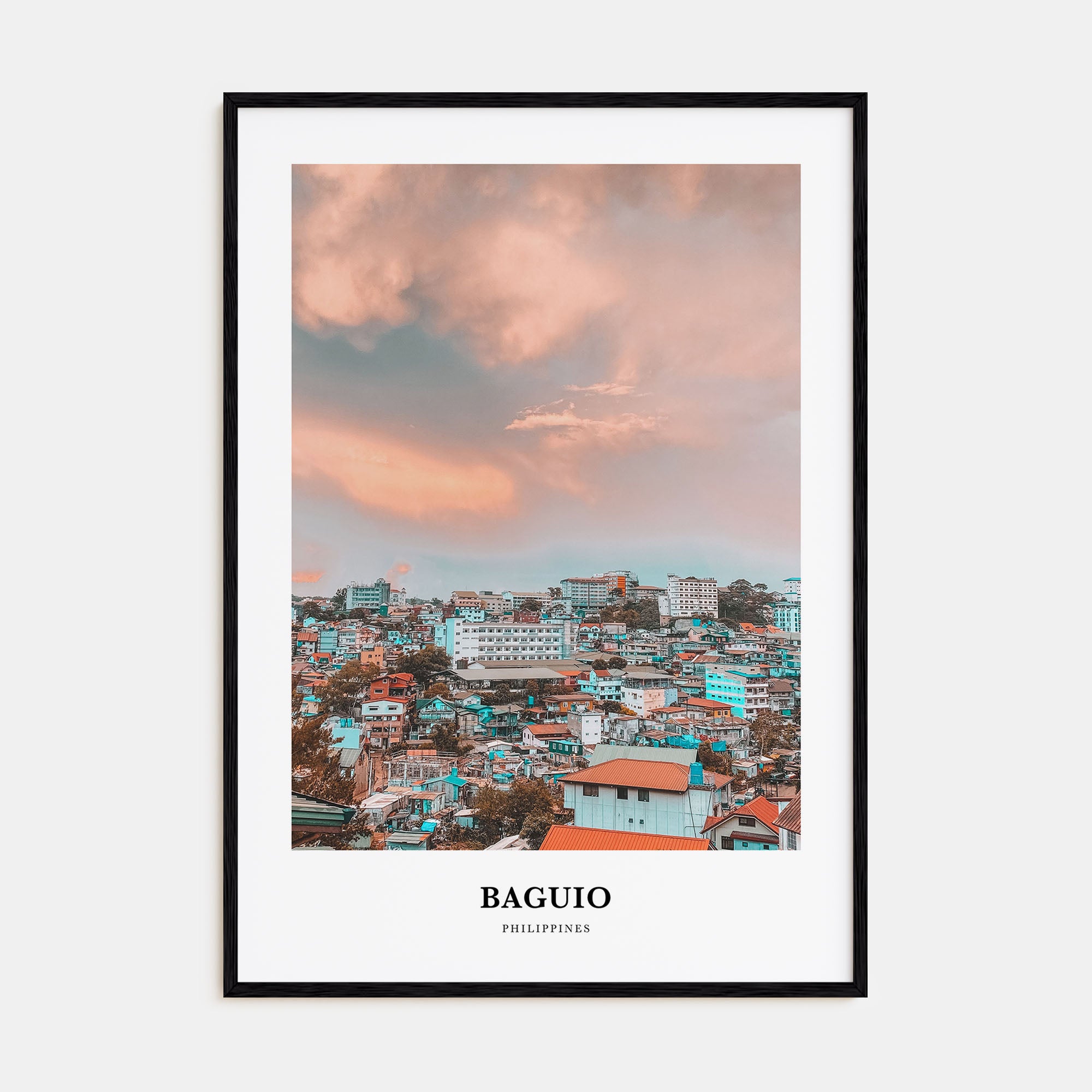 Baguio Portrait Color Poster