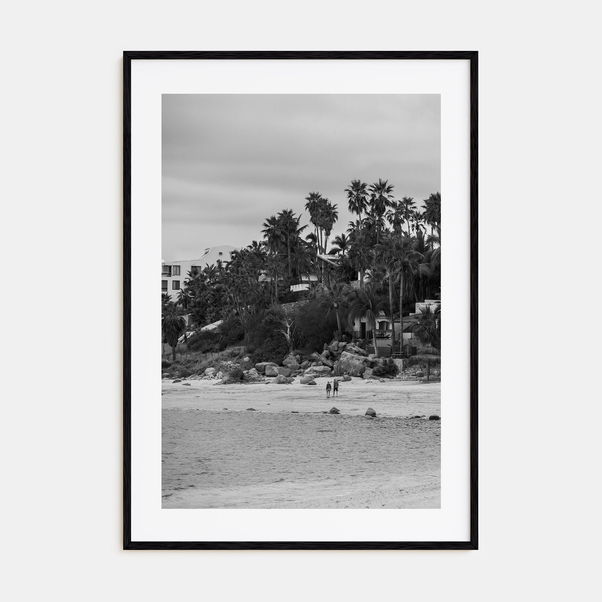 Baja California Sur Photo B&W Poster