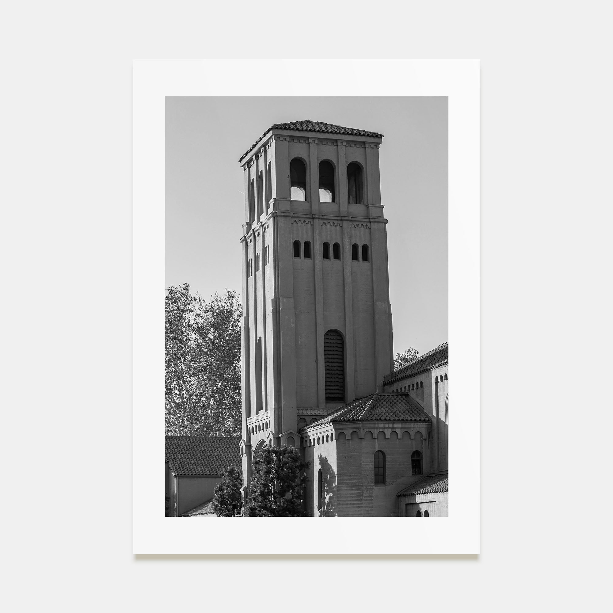 Bakersfield Photo B&W Poster