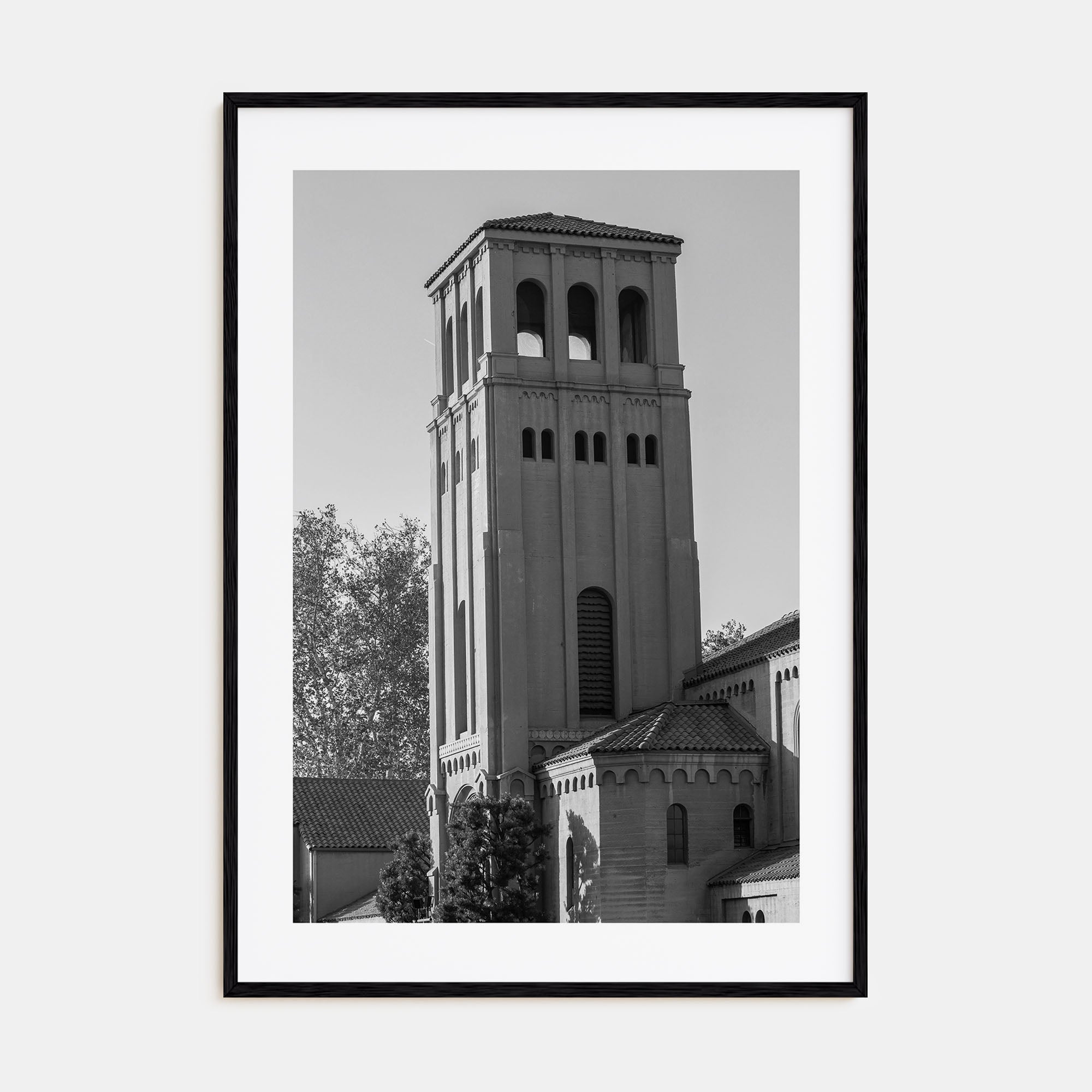 Bakersfield Photo B&W Poster