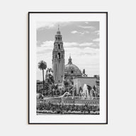 Balboa Park Photo B&W Poster