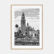 Balboa Park Photo B&W Poster