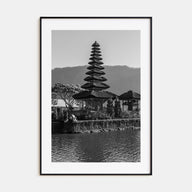 Bali Photo B&W No 1 Poster