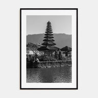 Bali Photo B&W No 1 Poster
