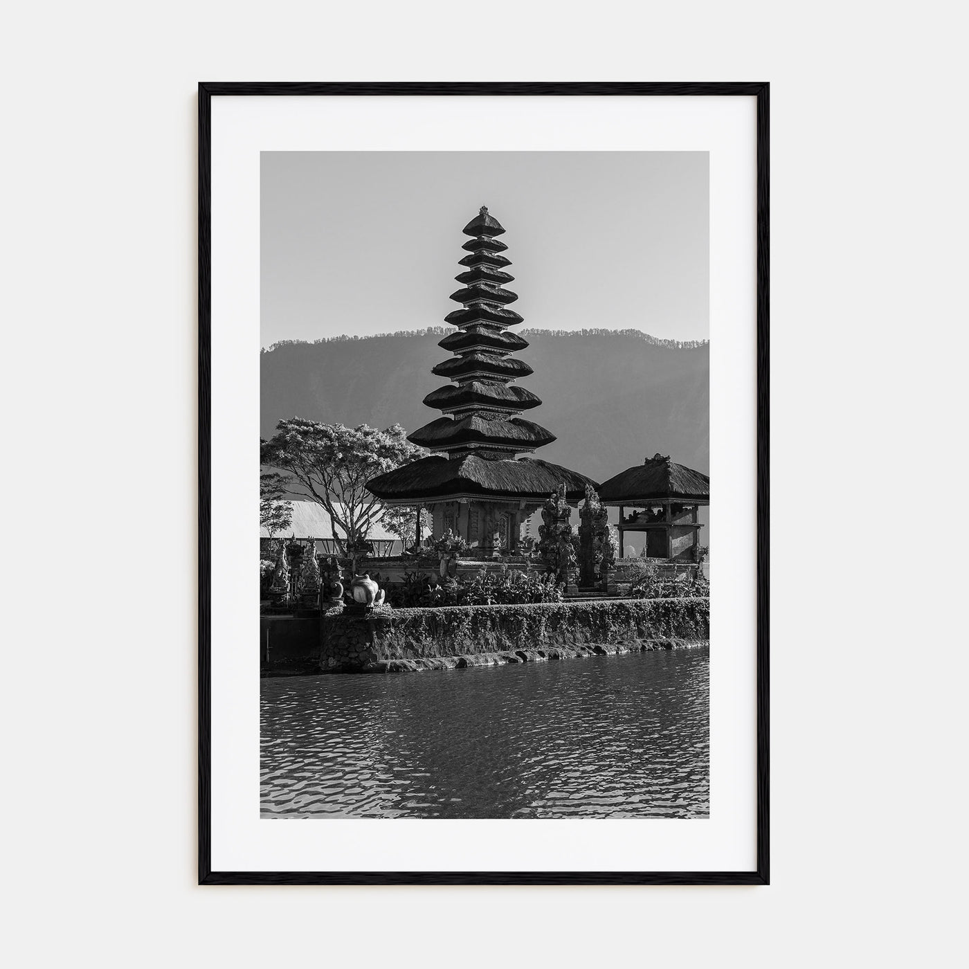 Bali Photo B&W No 1 Poster