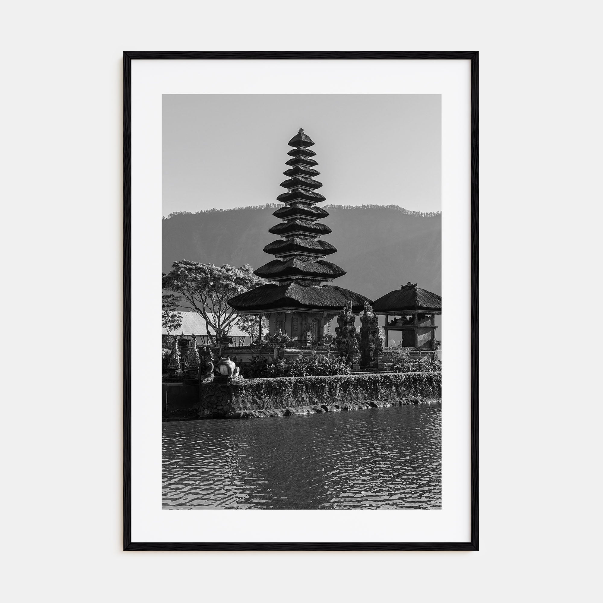 Bali Photo B&W No 1 Poster