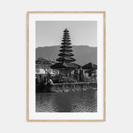 Bali Photo B&W No 1 Poster