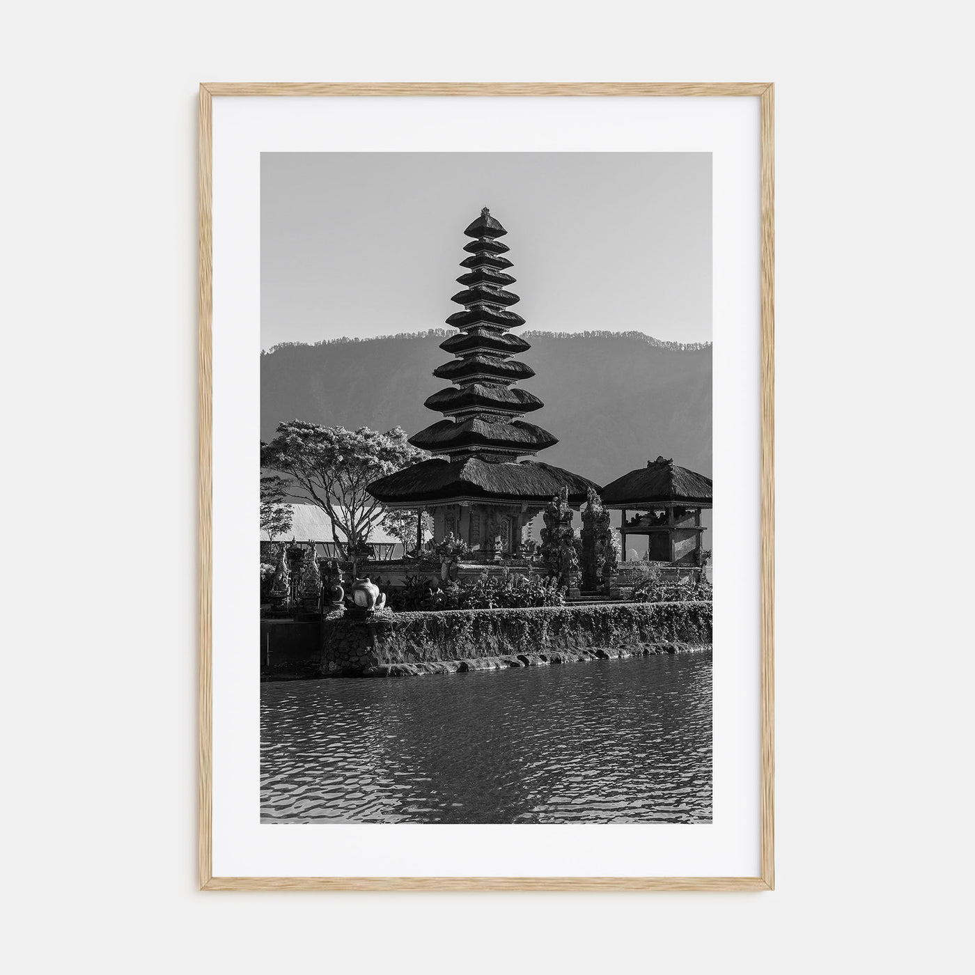 Bali Photo B&W No 1 Poster