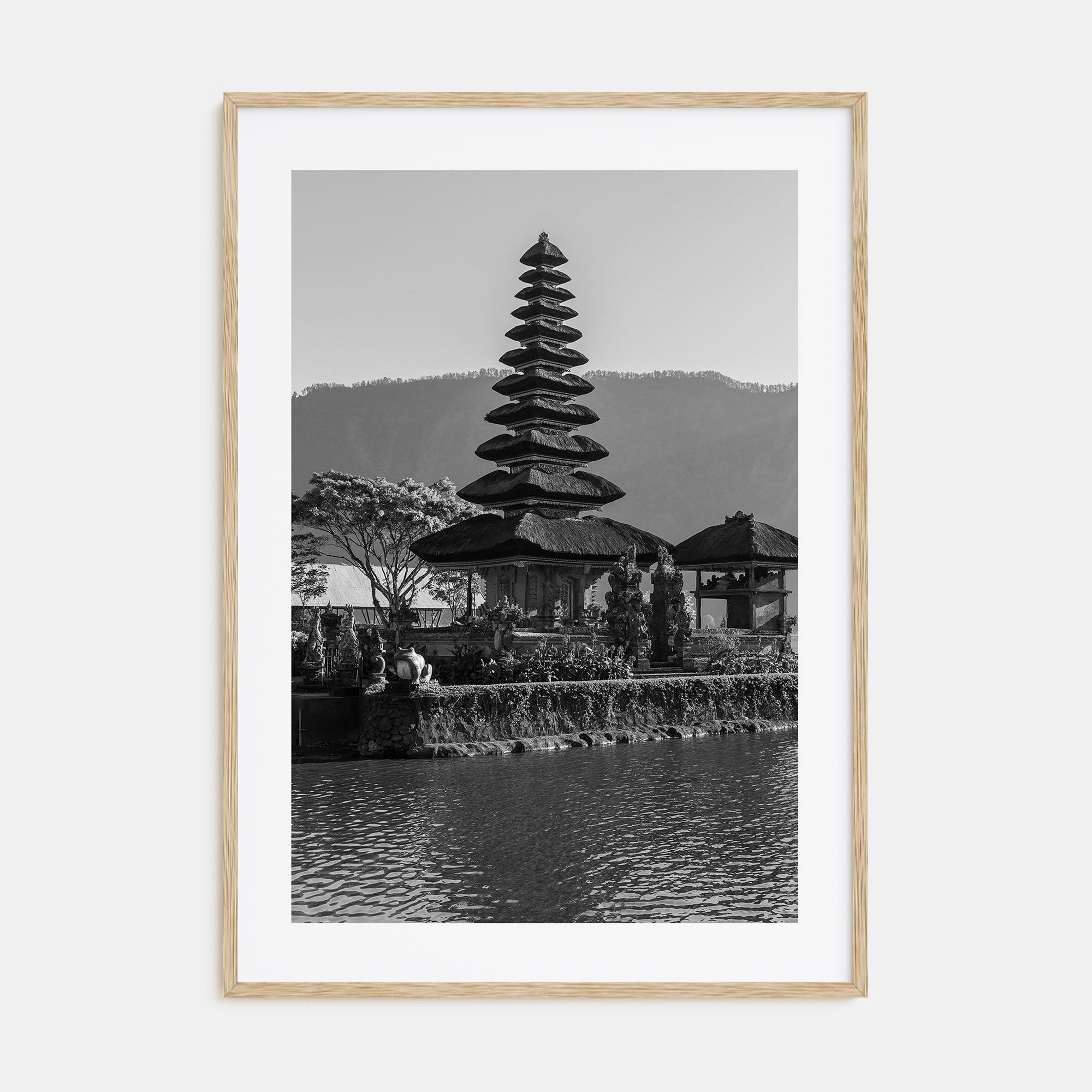 Bali Photo B&W No 1 Poster