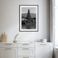 Bali Photo B&W No 1 Poster