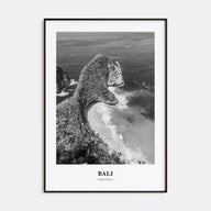 Bali Portrait B&W No 2 Poster