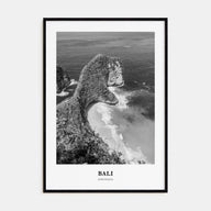 Bali Portrait B&W No 2 Poster