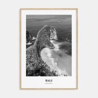 Bali Portrait B&W No 2 Poster