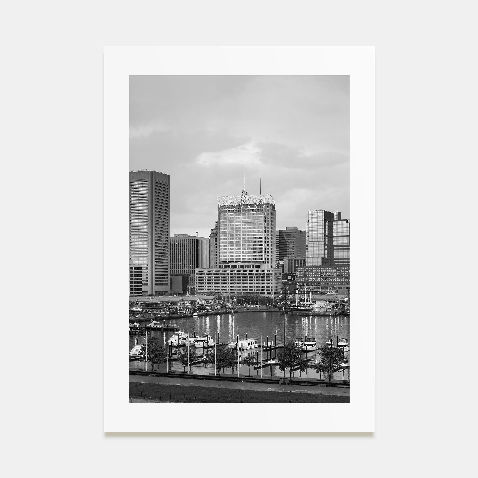 Baltimore Photo B&W No 1 Poster