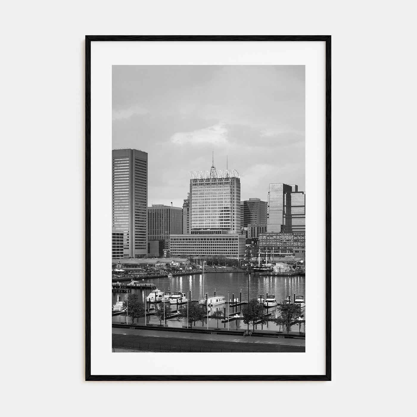 Baltimore Photo B&W No 1 Poster