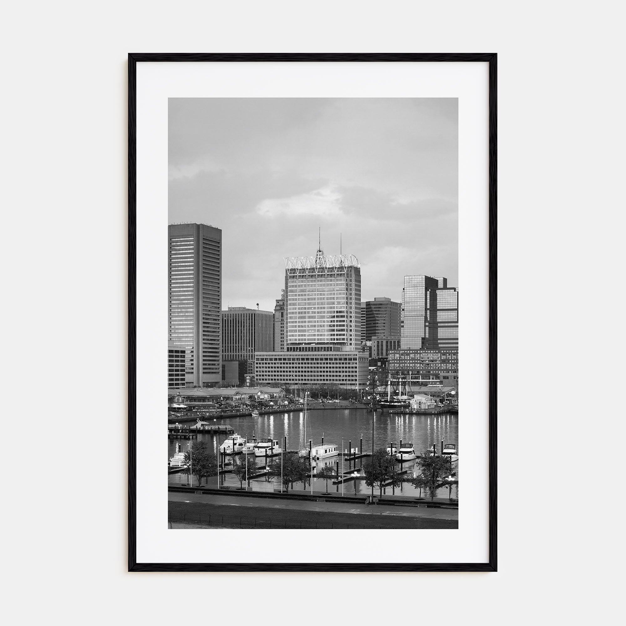Baltimore Photo B&W No 1 Poster
