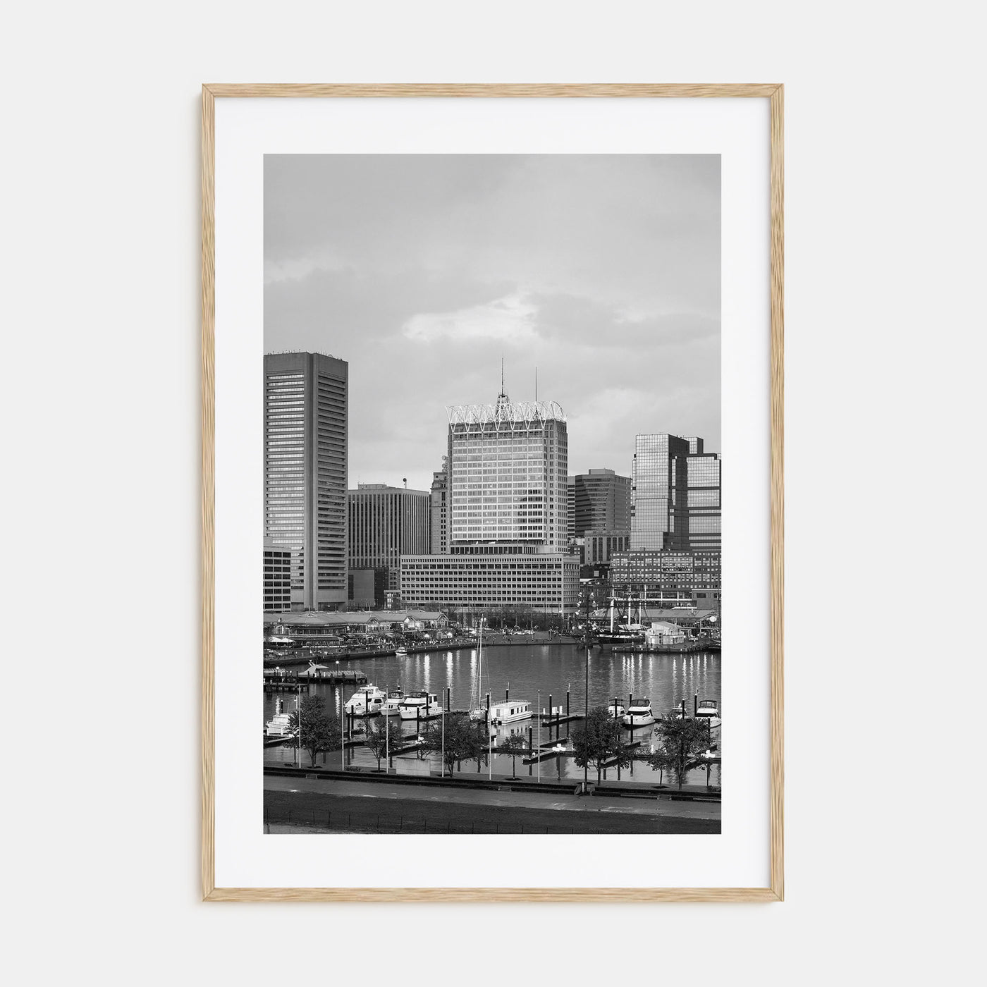 Baltimore Photo B&W No 1 Poster