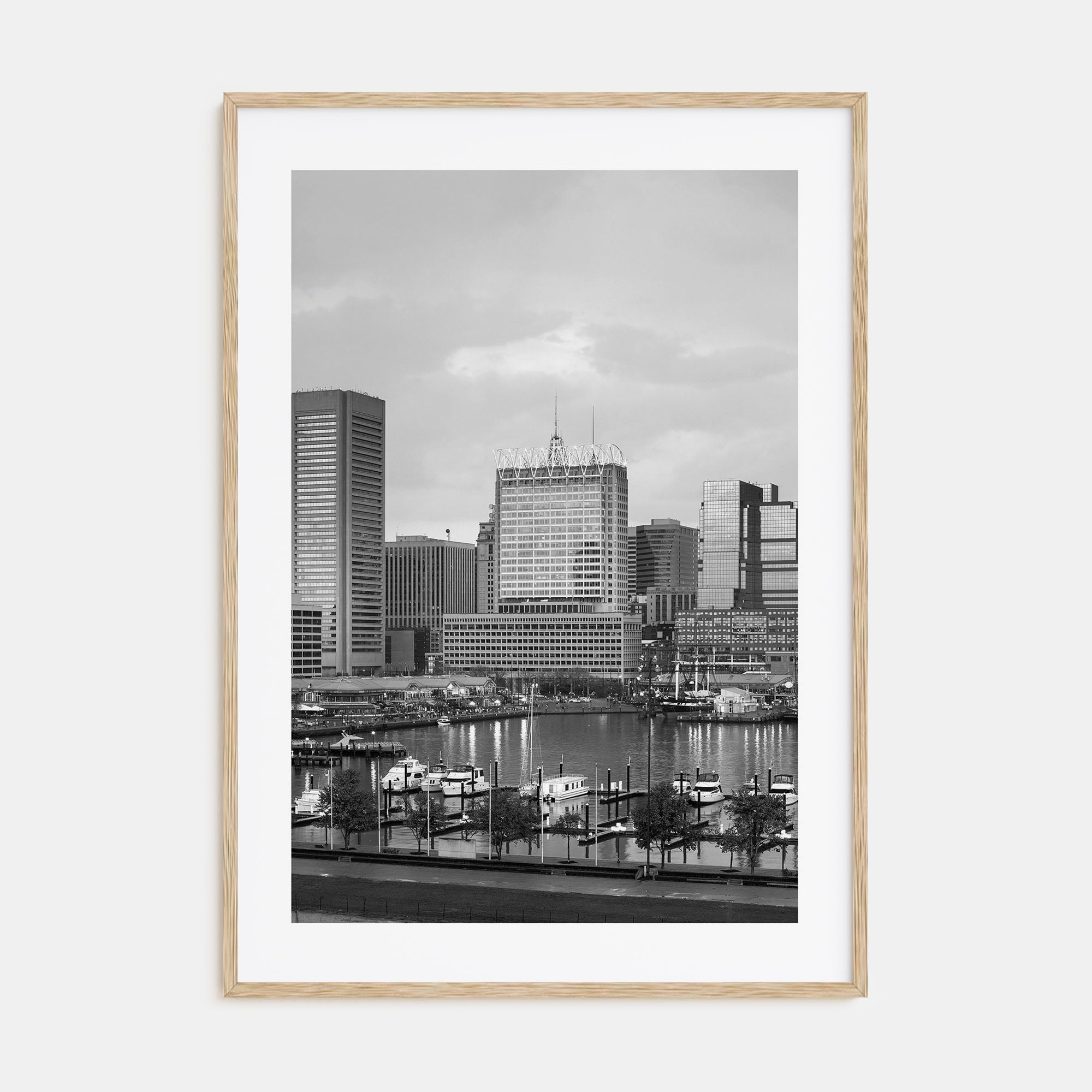 Baltimore Photo B&W No 1 Poster