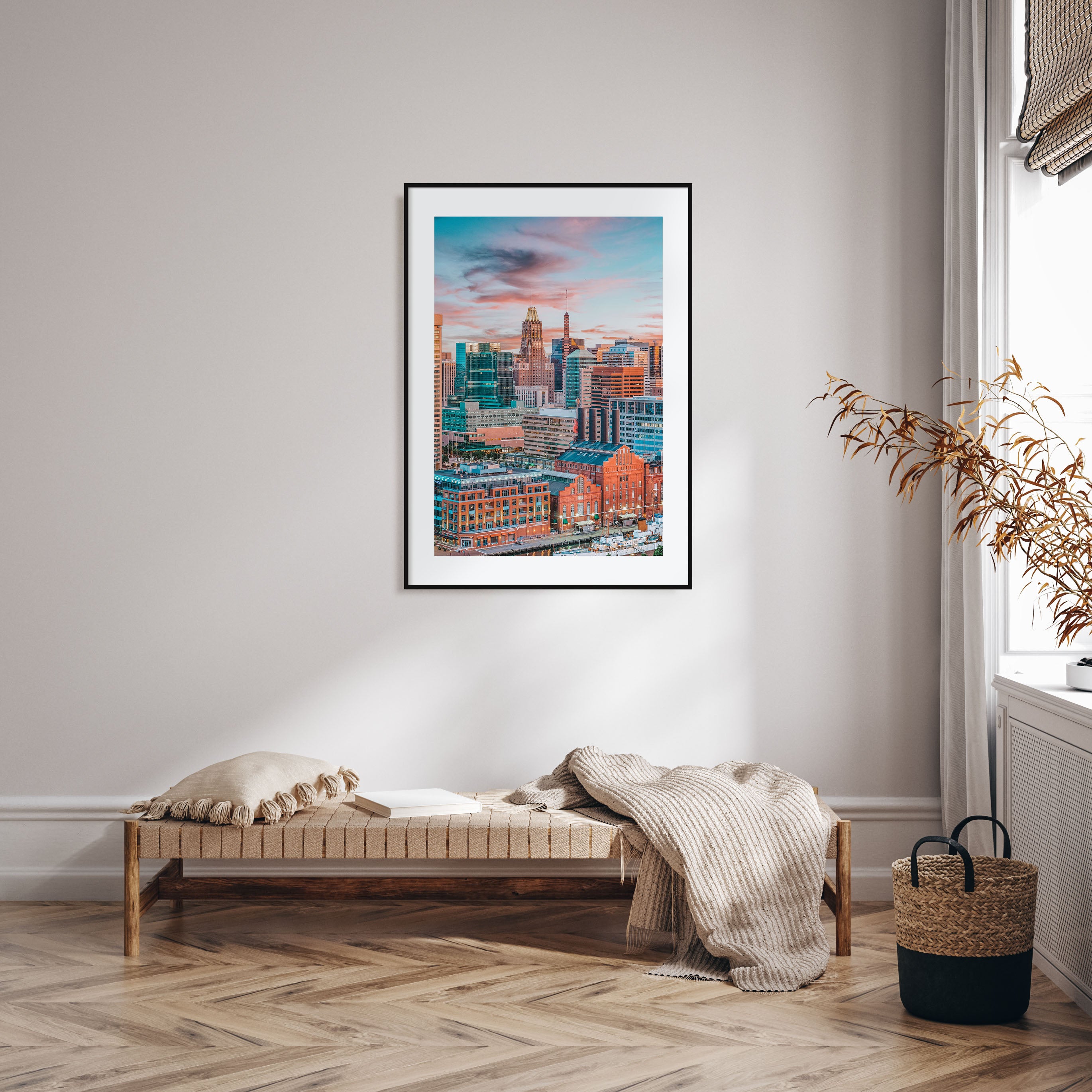 Baltimore Photo Color No 1 Poster