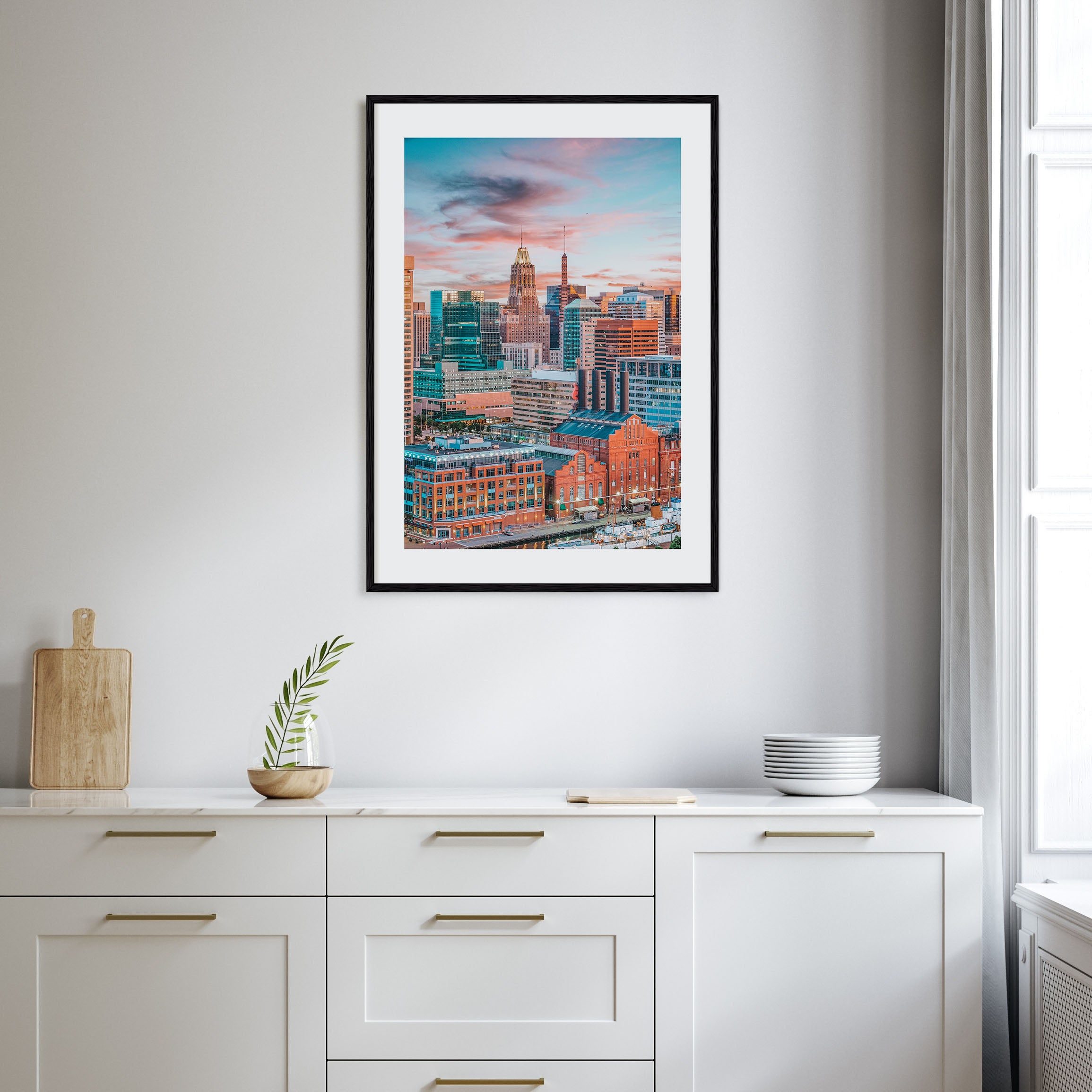 Baltimore Photo Color No 1 Poster