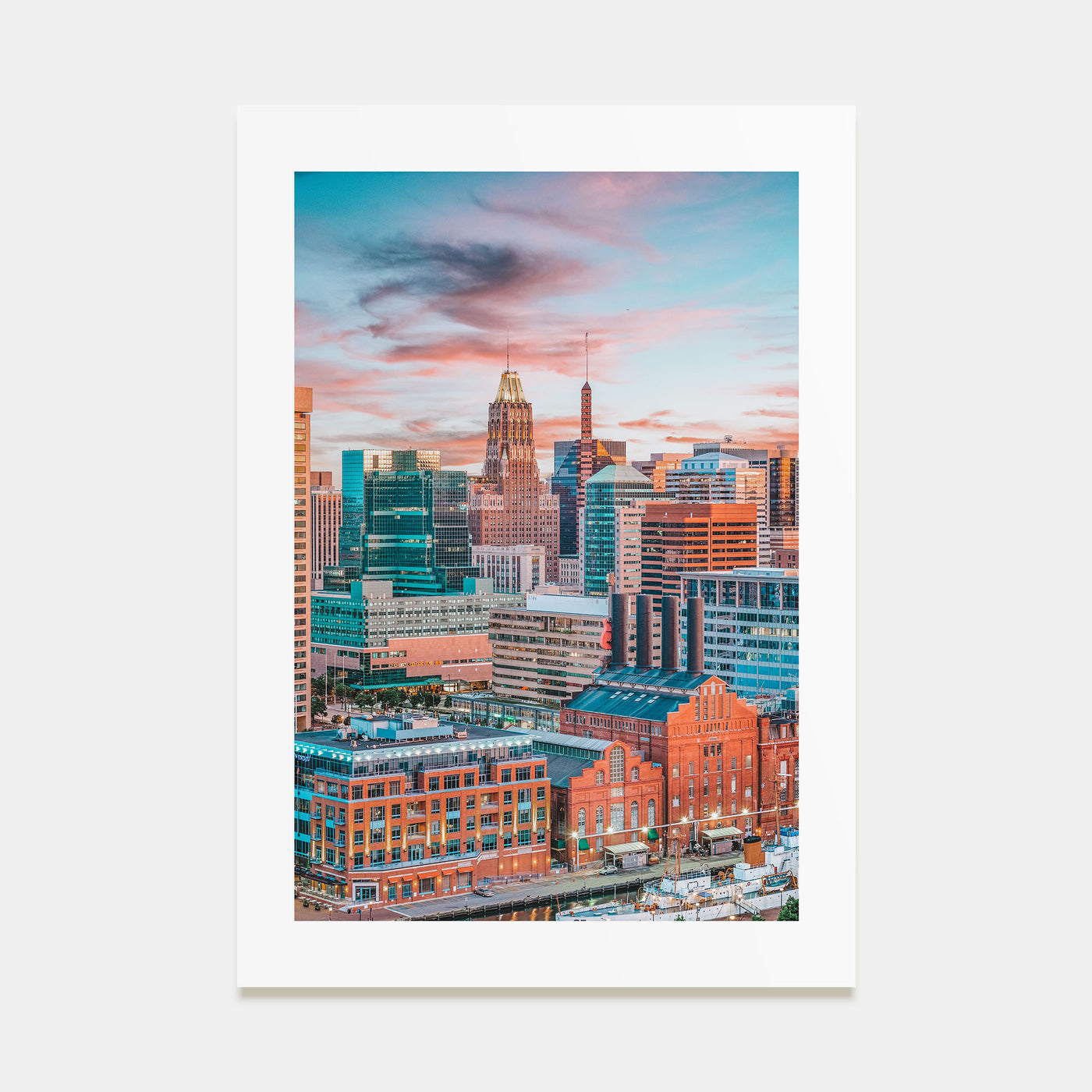 Baltimore Photo Color No 1 Poster
