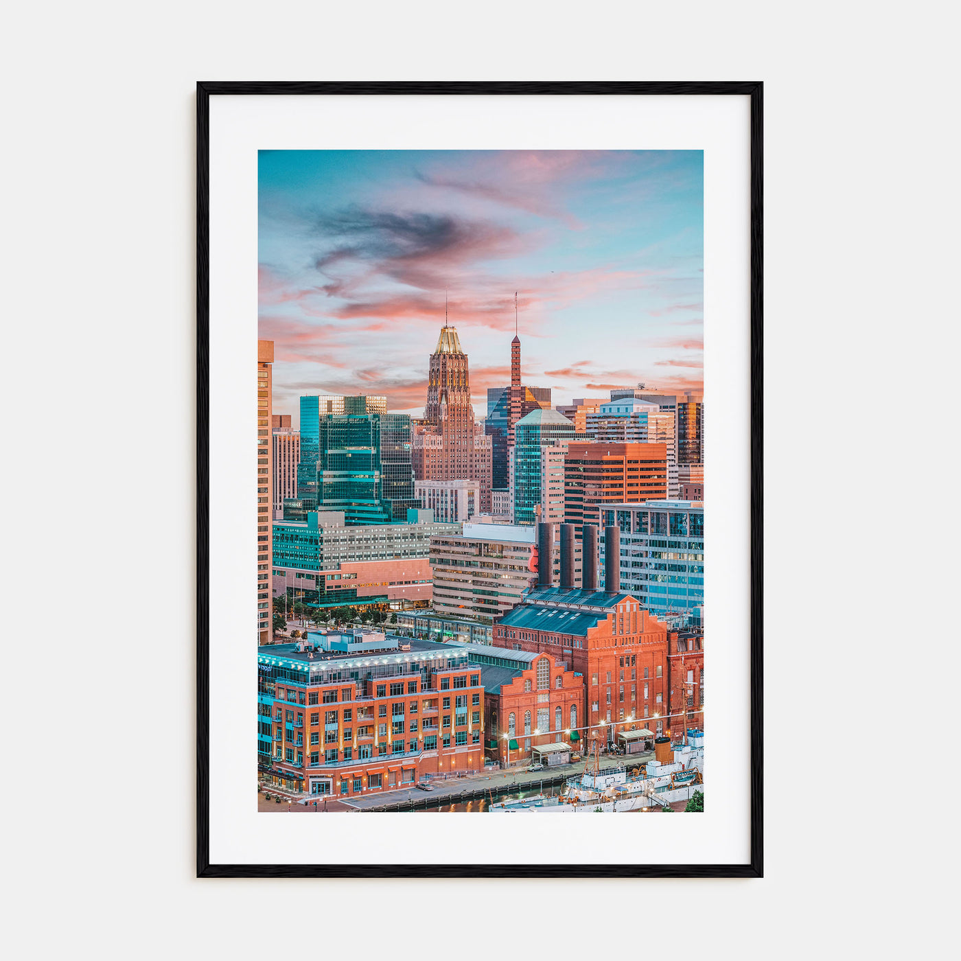 Baltimore Photo Color No 1 Poster