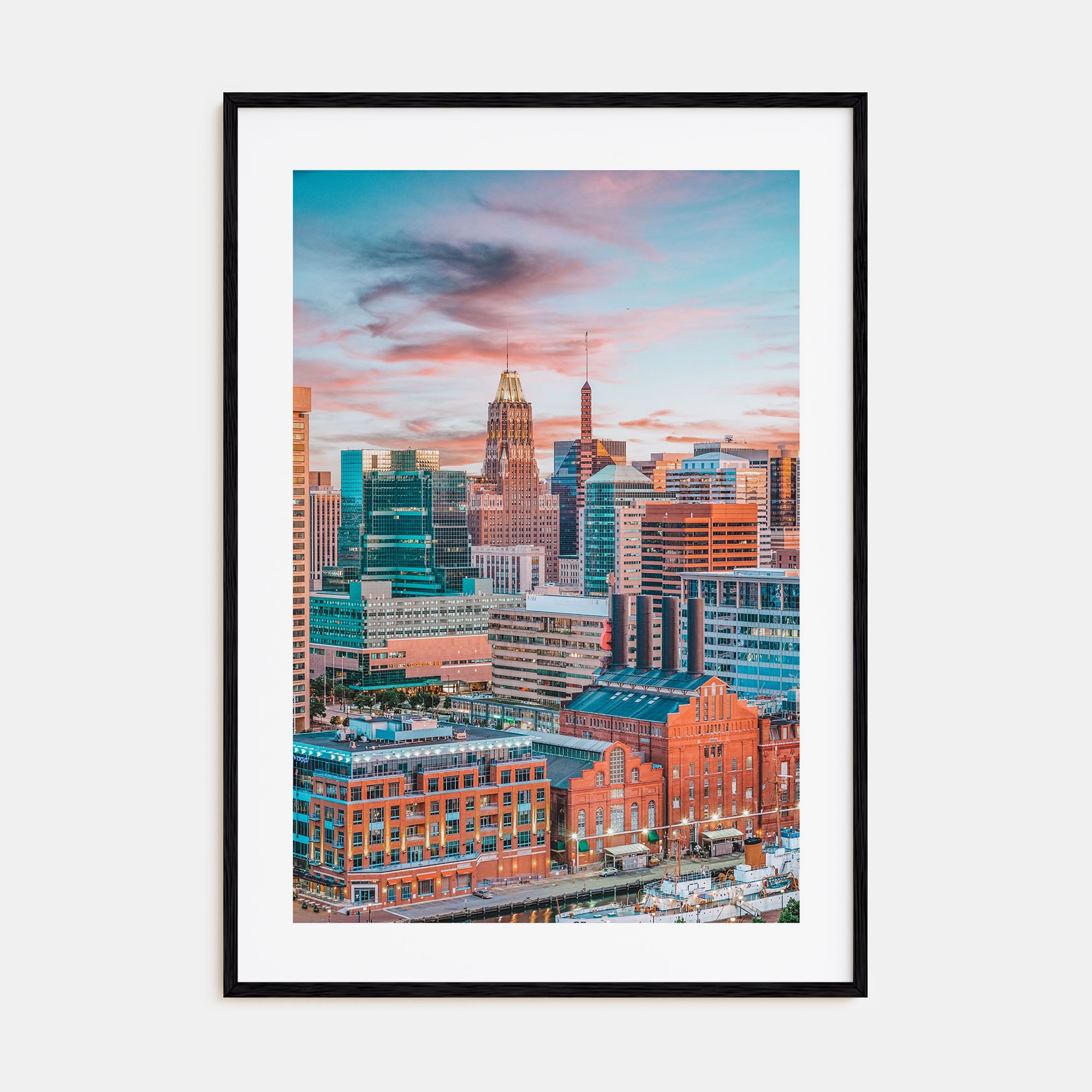 Baltimore Photo Color No 1 Poster