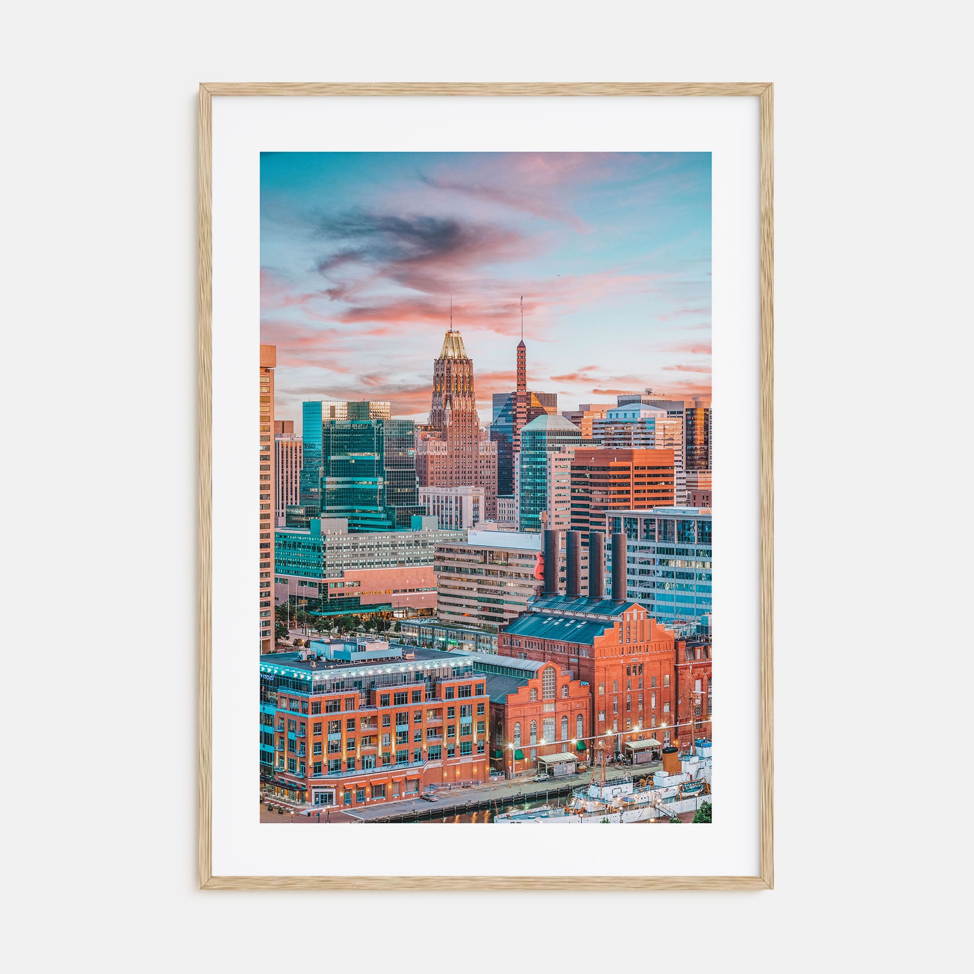 Baltimore Photo Color No 1 Poster