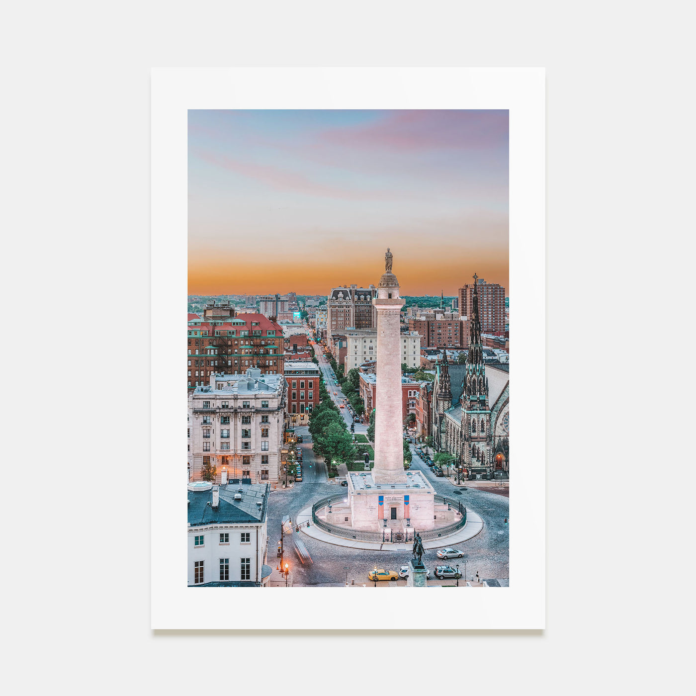 Baltimore Photo Color No 2 Poster