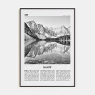 Banff Travel B&W No 1 Poster