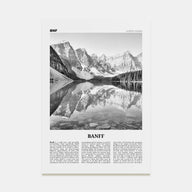 Banff Travel B&W No 1 Poster