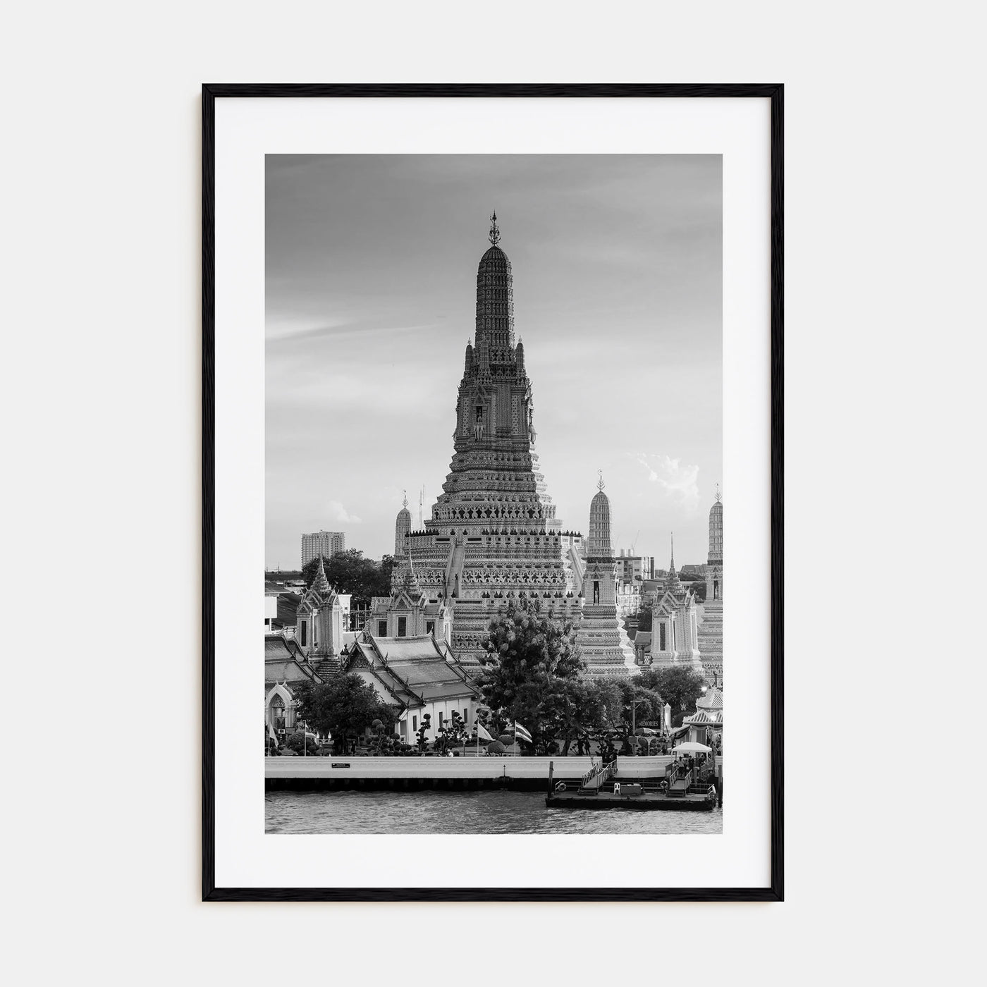Bangkok Photo B&W Poster