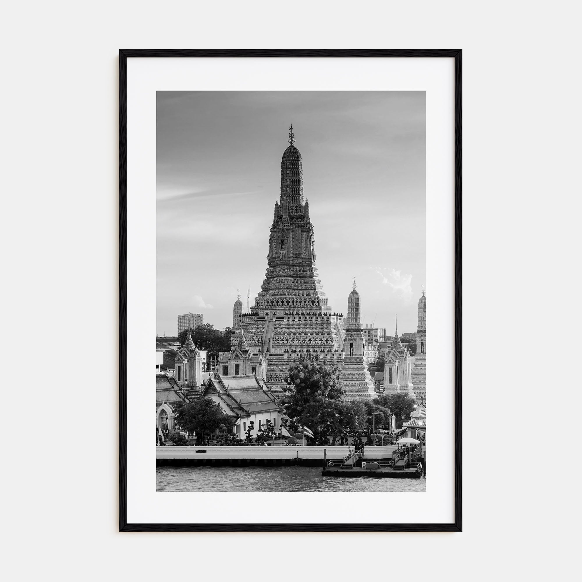 Bangkok Photo B&W Poster