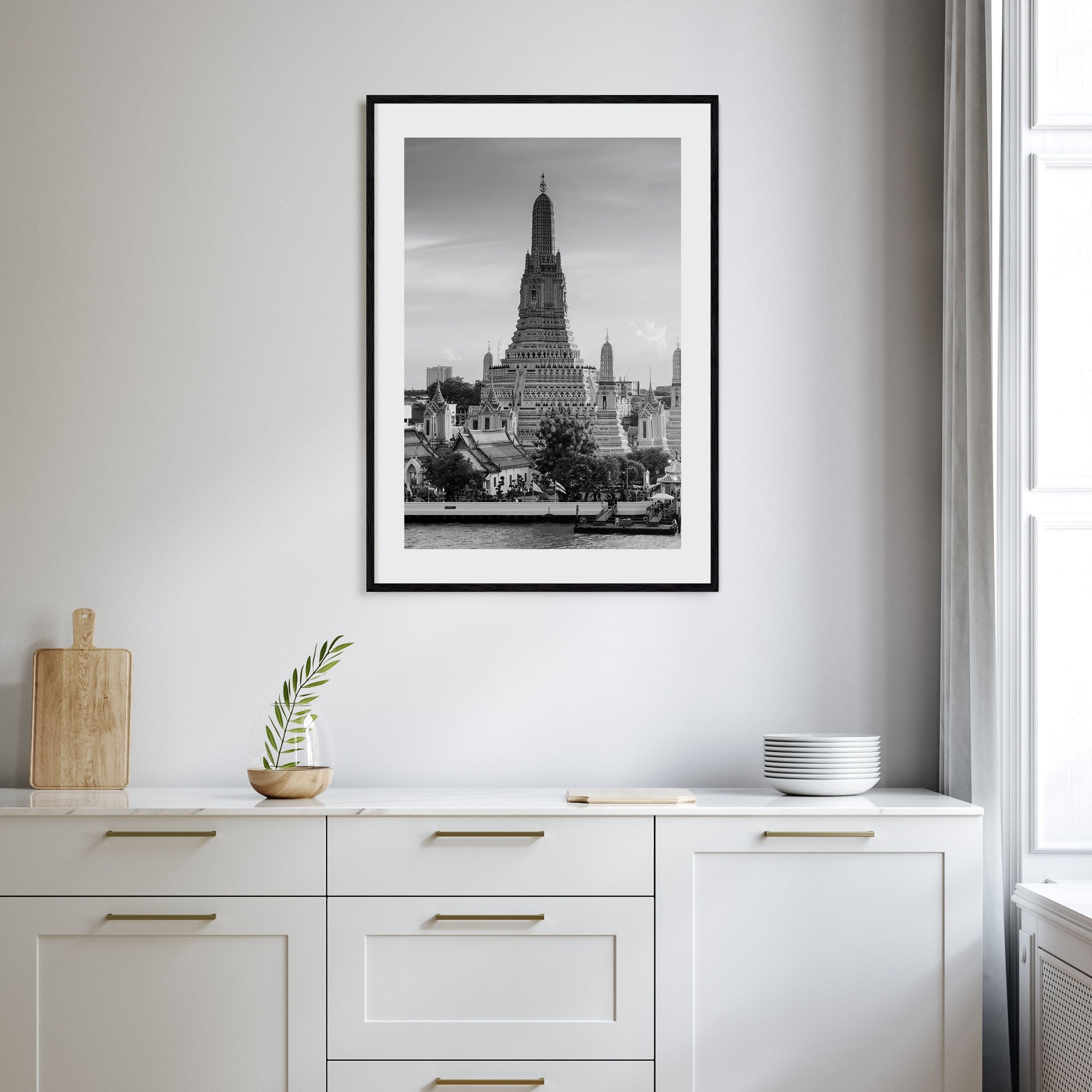 Bangkok Photo B&W Poster