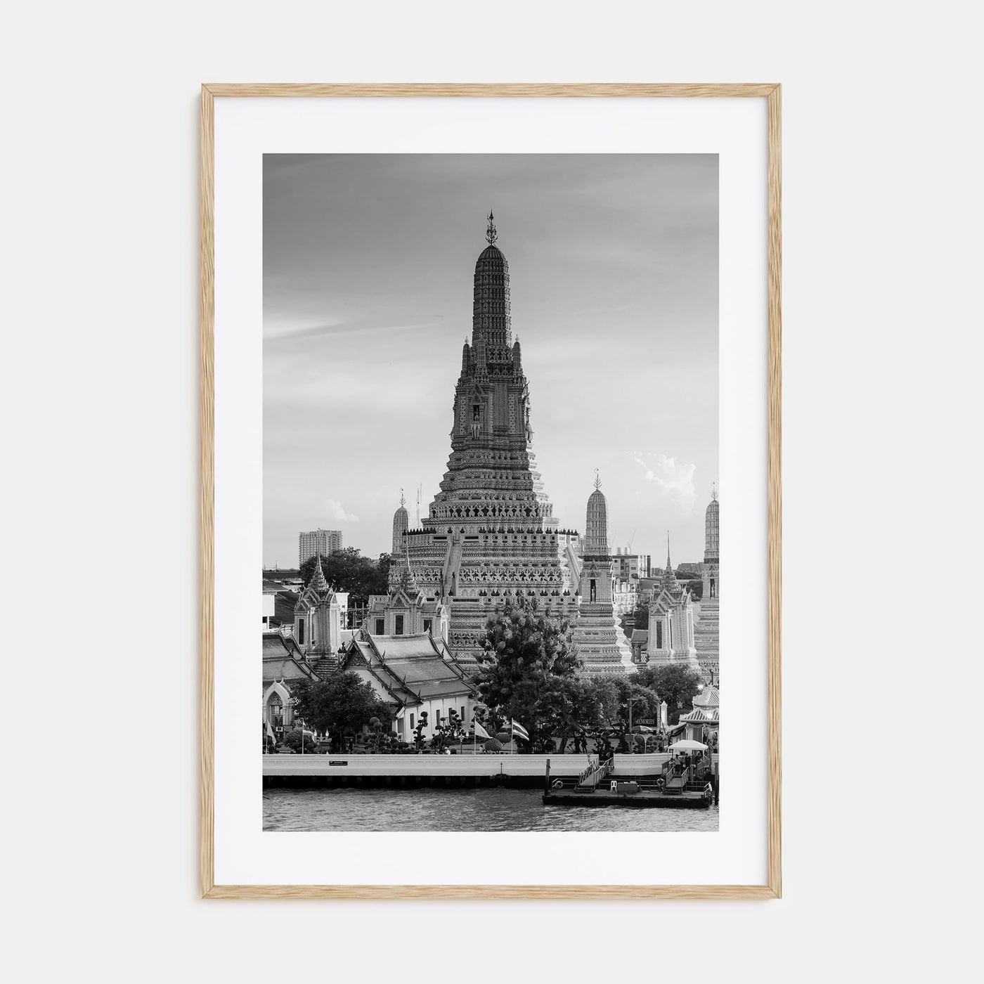 Bangkok Photo B&W Poster