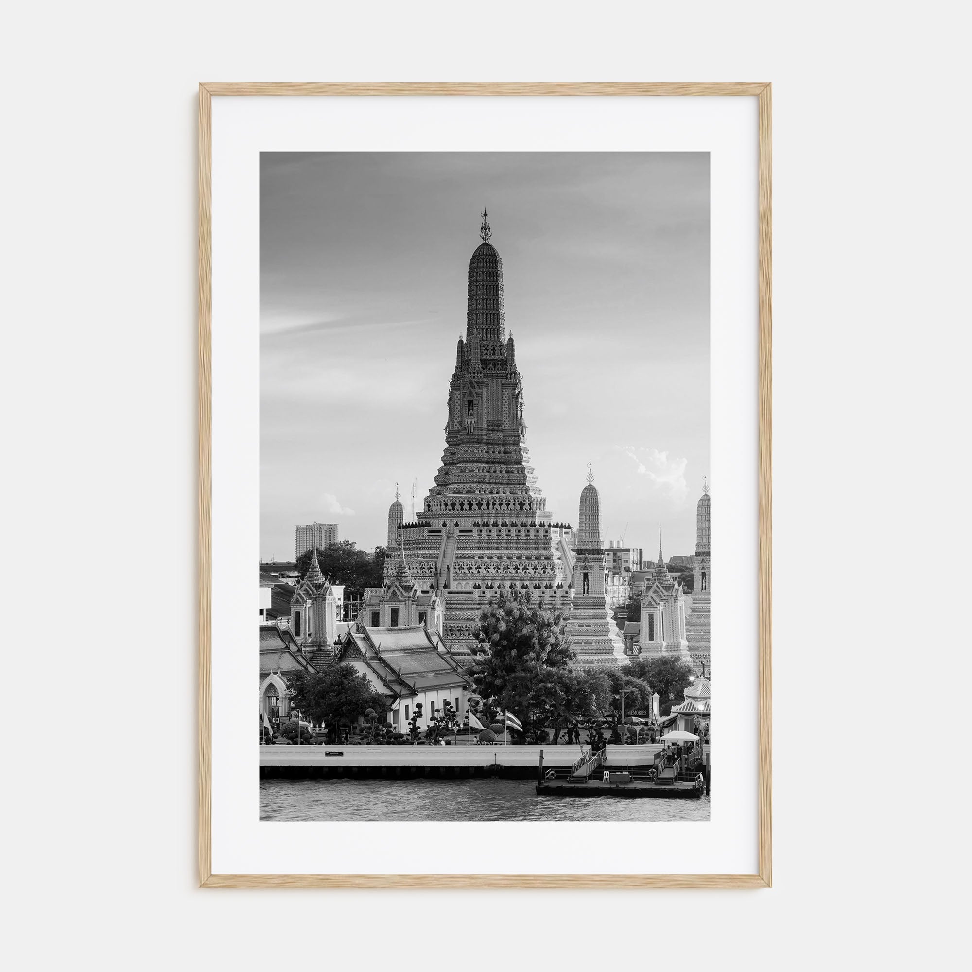 Bangkok Photo B&W Poster